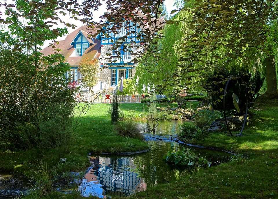 Le Jardin Des Plumes Hotel Giverny Servis gambar